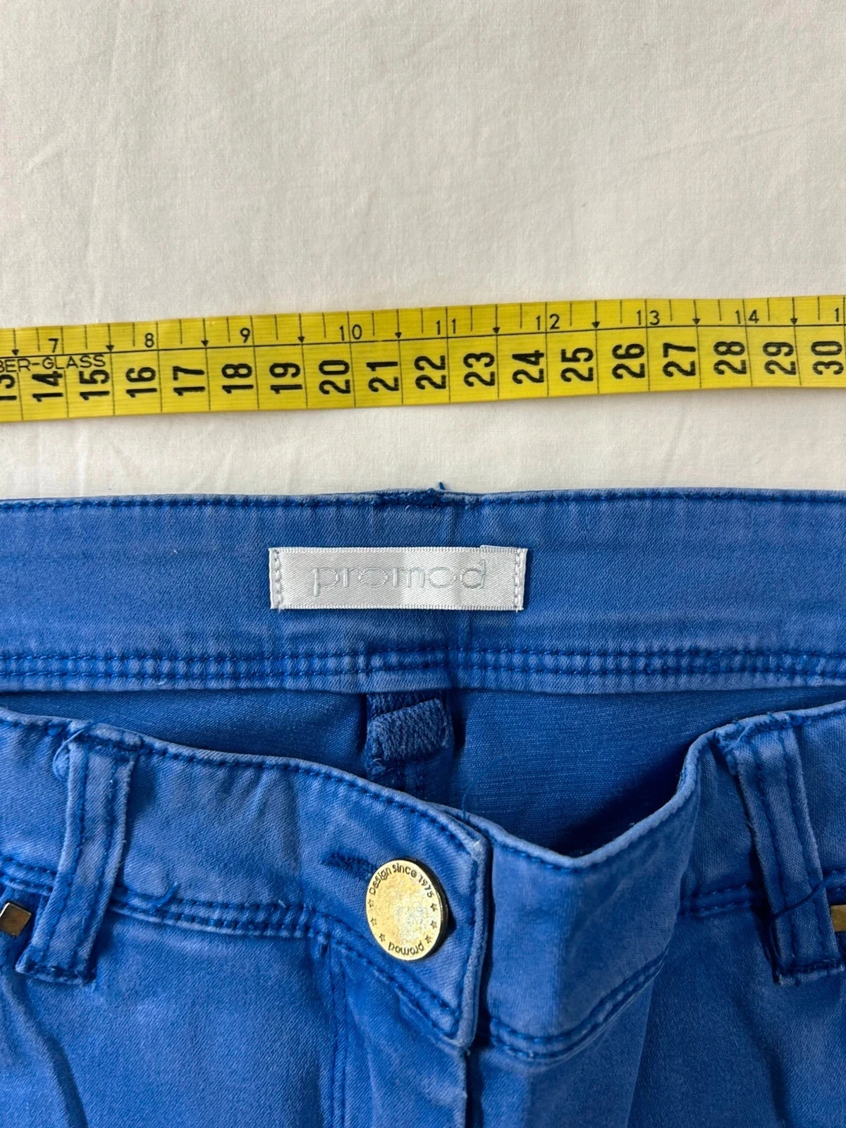 Jean vintage bleu marine promod – photo 7
